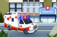 Ambulance Driver is a fun driving game where you control an ambulance through