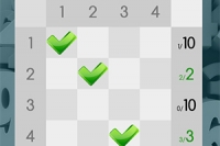 Daily Kakurasu puzzles in different sizes
