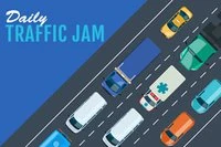 Every day 8 different Traffic Jam Puzzles
