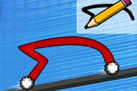 Here is a drawing puzzle and a car-racing arcade game