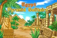 Classic Pyramid Solitaire game set in Ancient Egypt
