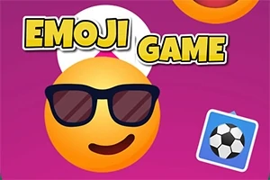 Smajlík s okuliarmi na ružovom pozadí vedľa ikony s motívom futbalovej lopty