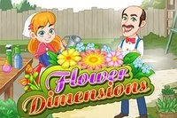 3D Mahjong game with flowers