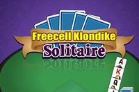 Klondike Solitaire game with 4 FreeCells
