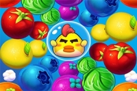 Welcome to a new Fruits bubble shooting game