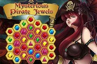 String together chains of gems to unlock pirate treasures