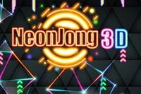 3D Mahjong in Neon style