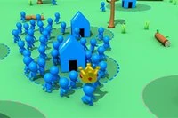 Gather your troops and capture the enemy's camp