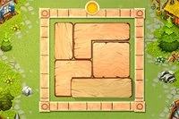 Place the pieces into the board and use your brain and skills to fill all empty