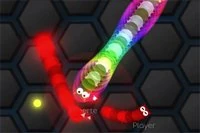 Worm game with crazy powerups!