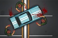 You have to park cars while avoiding zombies