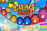 Combination of Zuma and Pinball, get 3 balls of the same color in a row